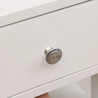 Meuble à chaussures moderne et minimaliste en bois avec 2 tiroirs, armoire à chaussures à 4 niveaux pour entrée