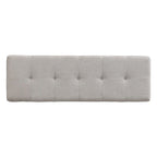 Banc à chaussures Meuble de rangement pour chaussures d'entrée Ottomane de rangement avec coussin rembourré et portes doubles pour l'entrée