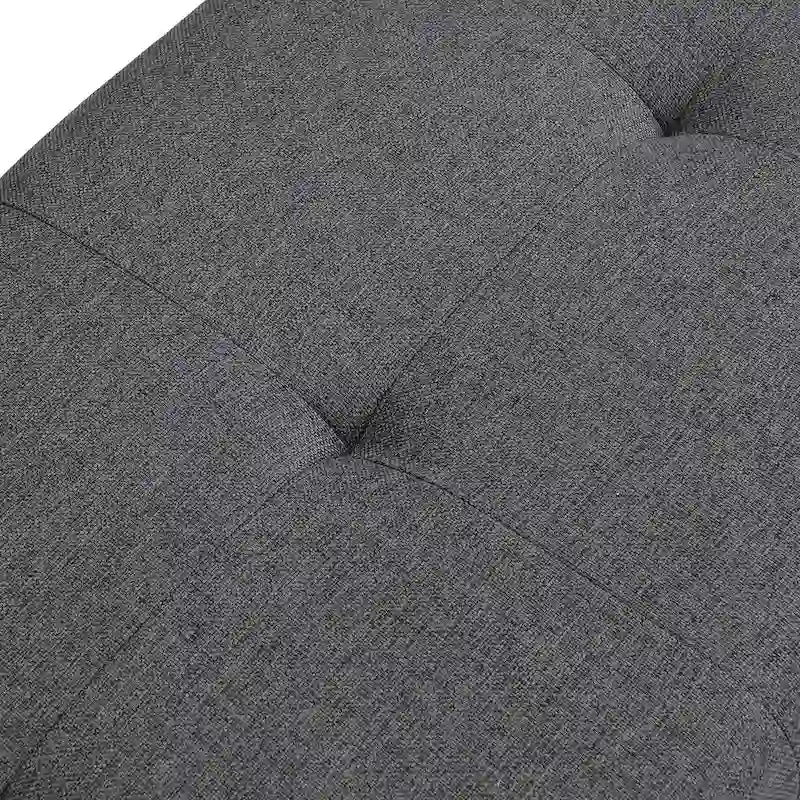 Banc à chaussures Meuble de rangement pour chaussures d'entrée Ottomane de rangement avec coussin rembourré et portes doubles pour l'entrée