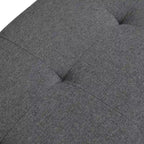 Banc à chaussures Meuble de rangement pour chaussures d'entrée Ottomane de rangement avec coussin rembourré et portes doubles pour l'entrée