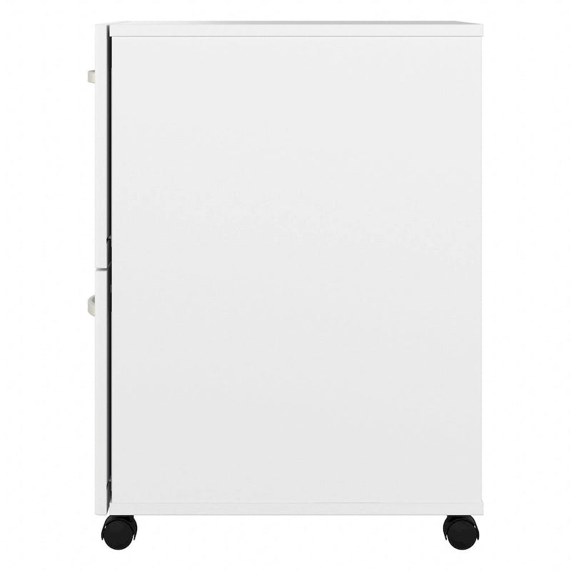 Classeur mobile hybride à 2 tiroirs pour la maison et le bureau