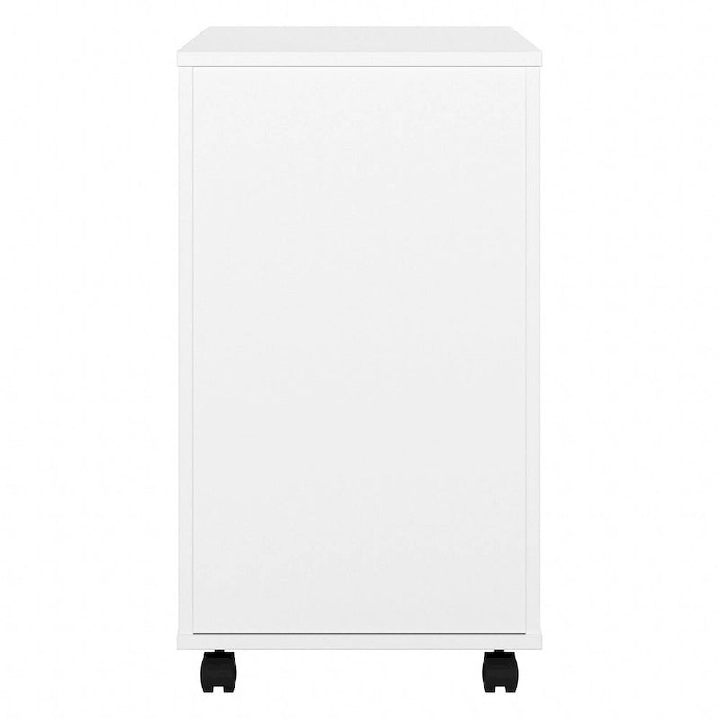 Classeur mobile hybride à 2 tiroirs pour la maison et le bureau