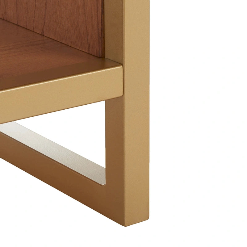 Banc à étagères ouvertes avec coussin – 42 L x 15 P x 18 H
