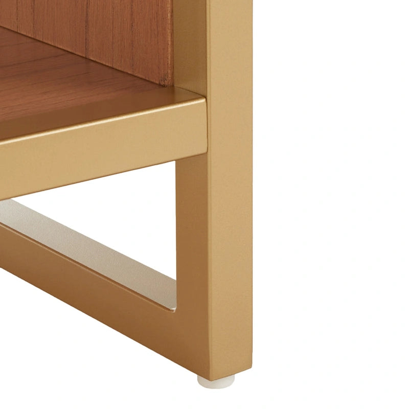 Banc à étagères ouvertes avec coussin – 42 L x 15 P x 18 H