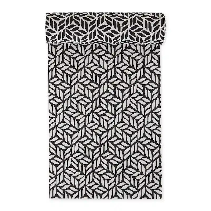Doublure d'étagère grise à motif en treillis - Lot de 2