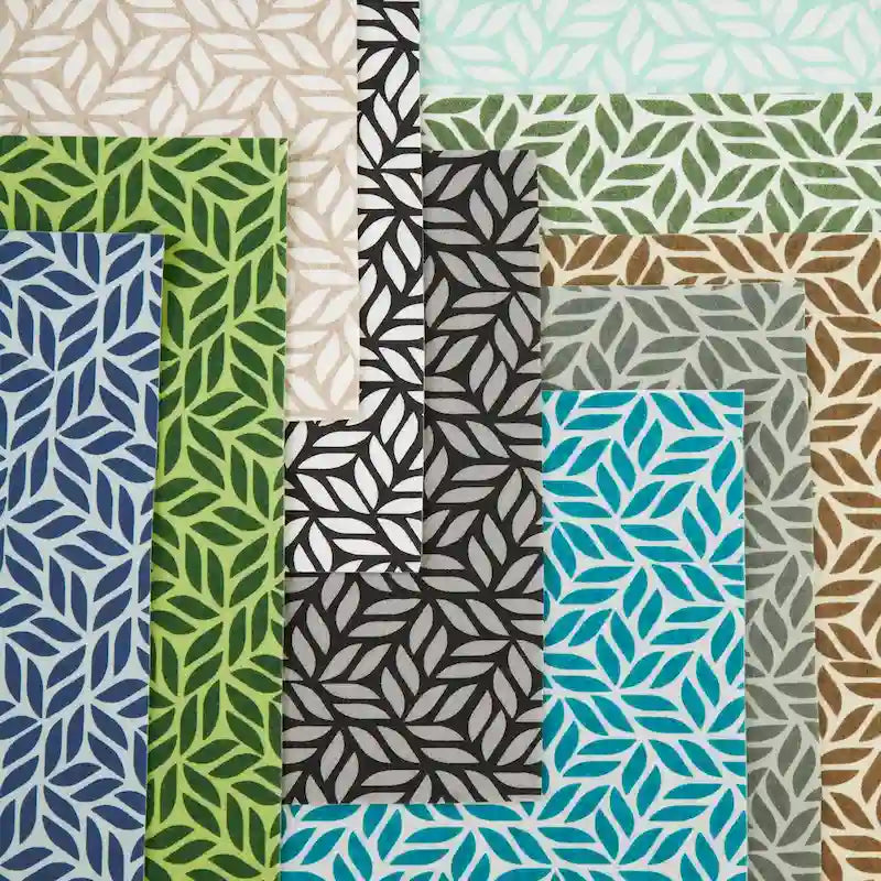 Doublure d'étagère grise à motif en treillis - Lot de 2