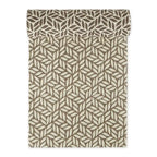 Doublure d'étagère grise à motif en treillis - Lot de 2