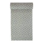 Doublure d'étagère grise à motif en treillis - Lot de 2