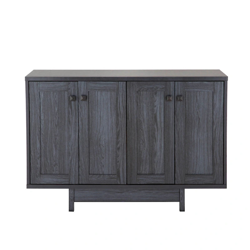 Buffet de cuisine de 120 cm avec deux portes de placard de rangement