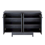 Buffet de cuisine de 120 cm avec deux portes de placard de rangement