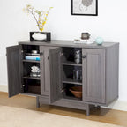 Buffet de cuisine de 120 cm avec deux portes de placard de rangement