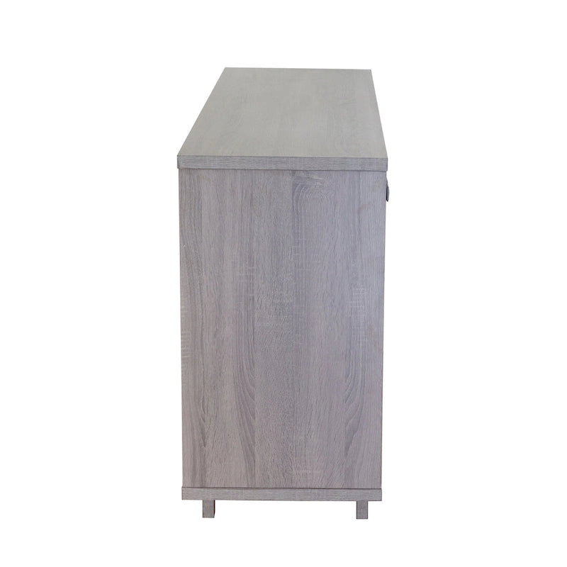 Buffet de cuisine de 120 cm avec deux portes de placard de rangement