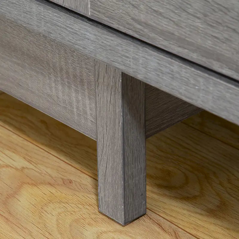 Buffet de cuisine de 120 cm avec deux portes de placard de rangement
