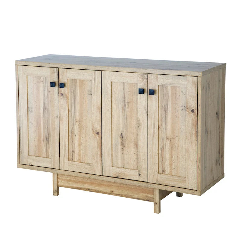 Buffet de cuisine de 120 cm avec deux portes de placard de rangement