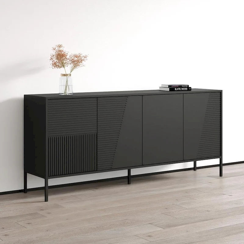Buffet moderne avec panneaux décoratifs - Style 04