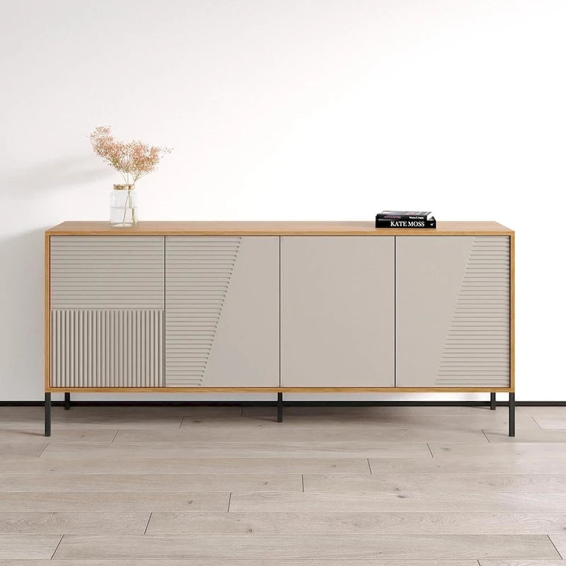 Buffet moderne avec panneaux décoratifs - Style 04