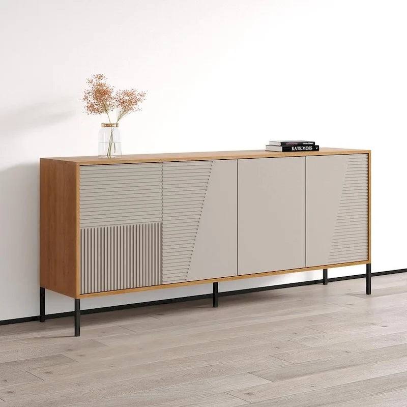 Buffet moderne avec panneaux décoratifs - Style 04