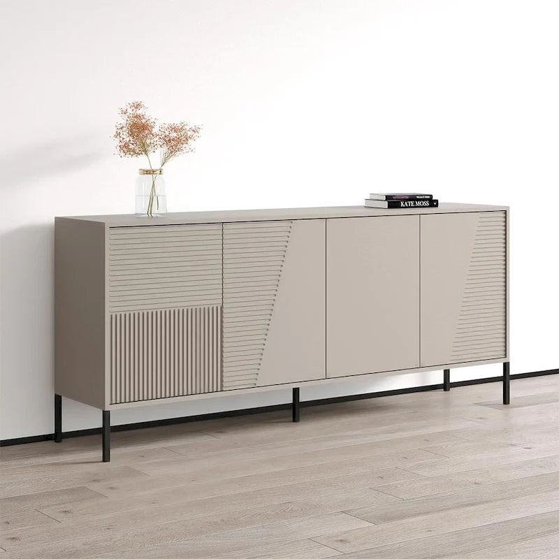 Buffet moderne avec panneaux décoratifs - Style 04