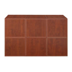 Ensemble de rangement 6 cubes – Fini cerisier
