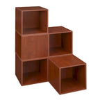 Ensemble de rangement 6 cubes – Fini cerisier