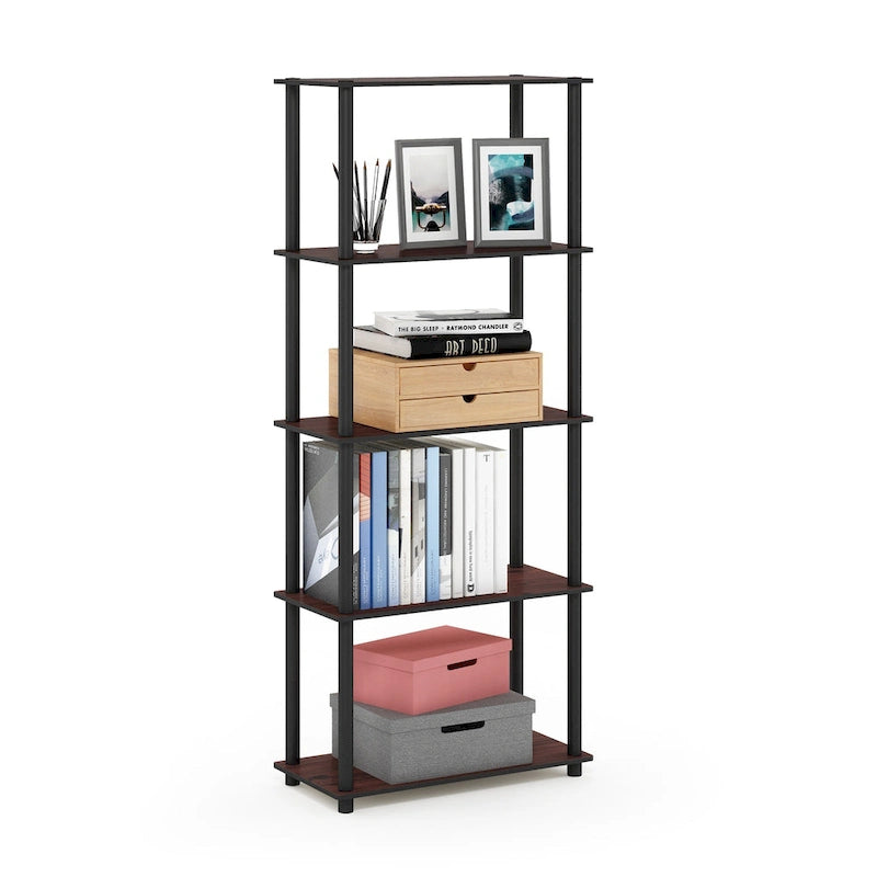 Étagère de présentation polyvalente à 5 niveaux – Style Turn-N-Tube