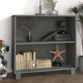Meuble bas de rangement en bois de pin massif pour couloir - 85x35x80 cm