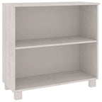 Meuble bas de rangement en bois de pin massif pour couloir - 85x35x80 cm