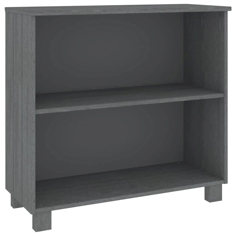 Meuble bas de rangement en bois de pin massif pour couloir - 85x35x80 cm