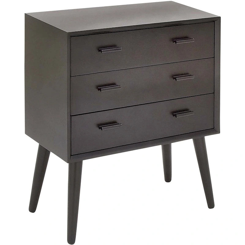 Commode moderne à 3 tiroirs - 24 x 12 x 28