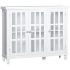 Armoire de rangement haute de 69 po avec étagères mobiles, garde-manger de style moderne avec portes à fermeture douce, café