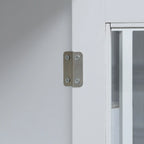 Armoire de rangement haute de 69 po avec étagères mobiles, garde-manger de style moderne avec portes à fermeture douce, café