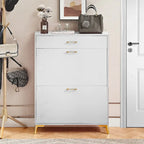 Meuble de rangement pour chaussures autoportant, moderne et peu encombrant pour entrée, couloir, salon