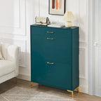 Meuble de rangement pour chaussures autoportant, moderne et peu encombrant pour entrée, couloir, salon