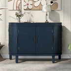 Armoire de rangement de 33,50 po de hauteur avec portes à motif antique