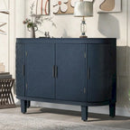 Armoire de rangement de 33,50 po de hauteur avec portes à motif antique