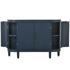 Armoire de rangement de 33,50 po de hauteur avec portes à motif antique