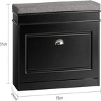 Meuble à chaussures avec tiroir basculant – 24 P x 75 L x 51 H cm