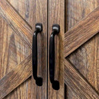 Buffet de rangement à 4 portes et 4 étagères