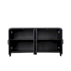 Buffet de rangement à 4 portes et 4 étagères