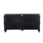 Meuble d'appoint 4 portes en bois de style fermette
