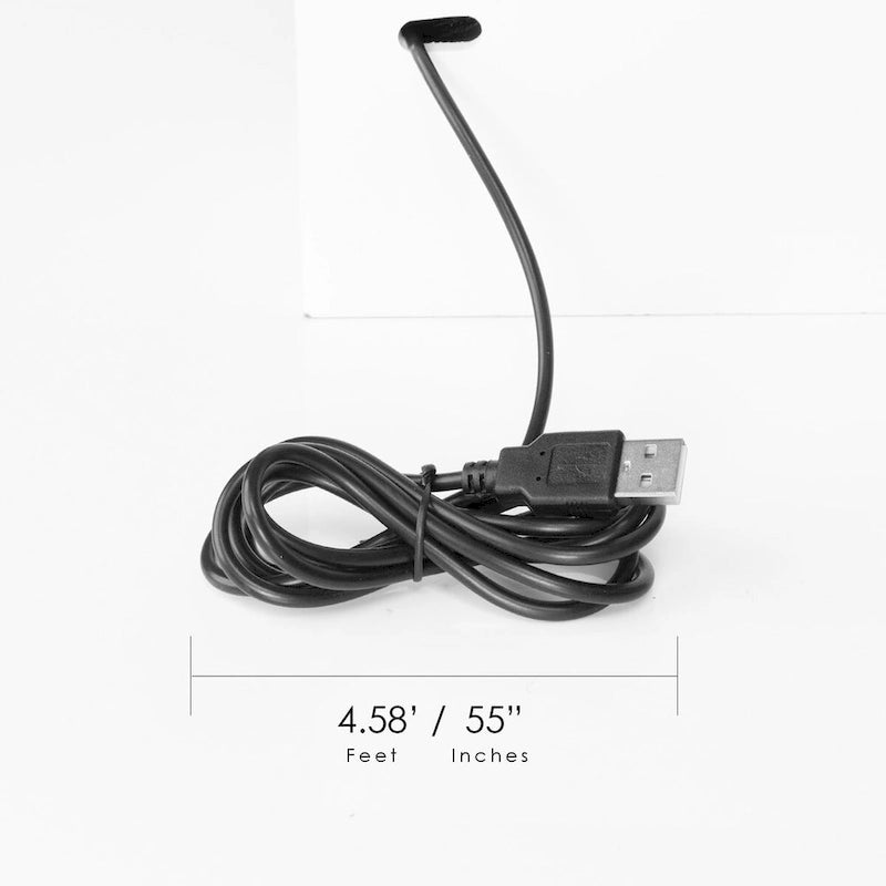 Organisateur de bureau 5 compartiments avec chargeur USB tout-en-un - Blanc