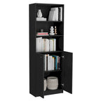 Bibliothèque à double armoire 5 étagères de 74 po de largeur – Ensemble de 3
