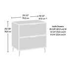 Classeur latéral - Petit rangement compact pour bureau