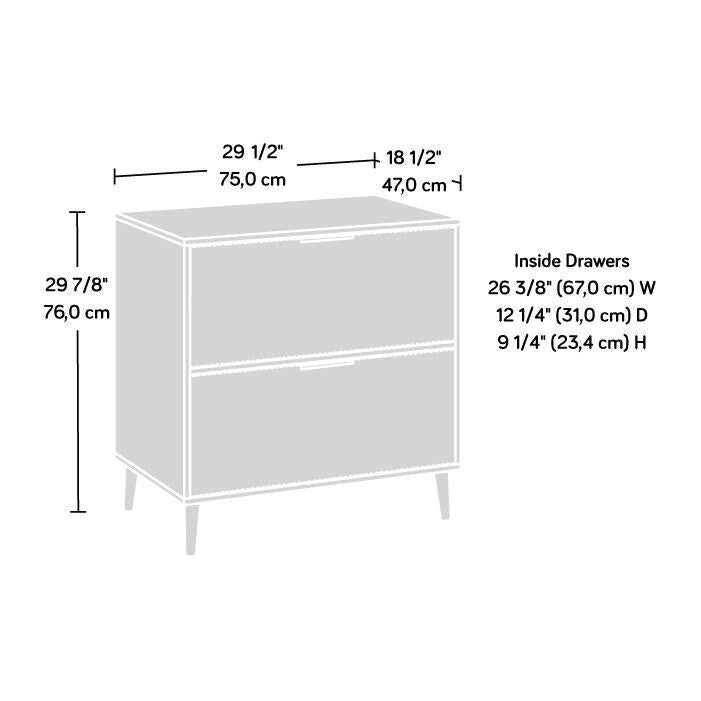 Classeur latéral - Petit rangement compact pour bureau
