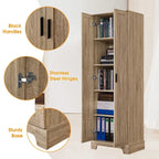 Meuble de rangement à deux portes pour salle de bain