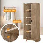 Meuble de rangement à deux portes pour salle de bain