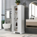 Meuble de rangement à deux portes pour salle de bain