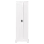 Meuble de rangement à deux portes pour salle de bain