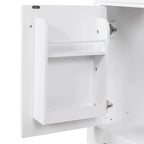 Meuble-lavabo avec évier intégré, porte et deux tiroirs