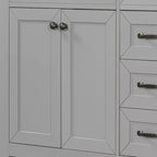 Meuble-lavabo avec tiroirs et évier intégré